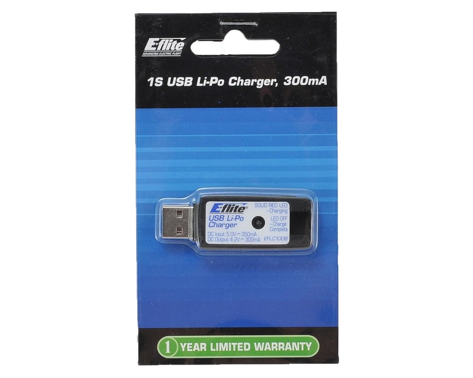E-flite 1S LiPo Battery Charger [EFLC1008] -