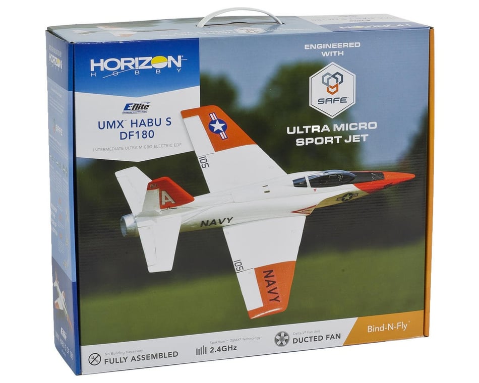 E-flite Ultra-Micro UMX Habu S DF180 Bind-N-Fly Airplane