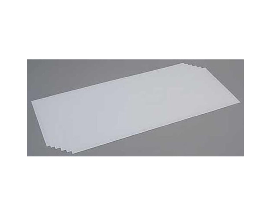 Evergreen White Sheet .020 X 8 X 21 Evg9103 for sale online 6