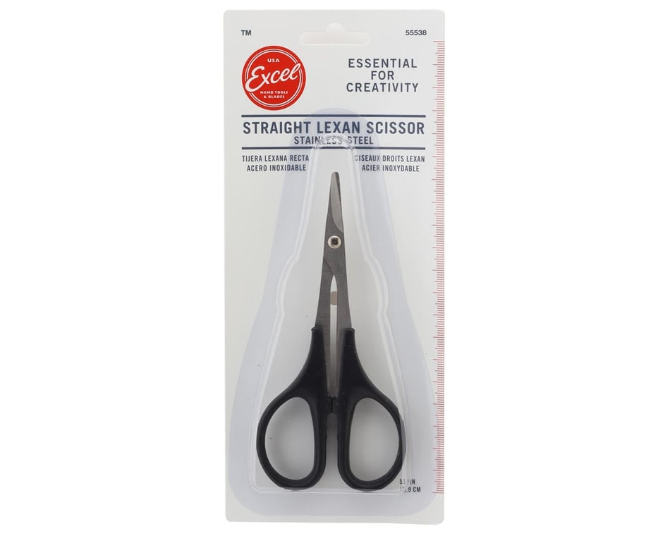 Excel Stainless Steel Straight Lexan Scissors (5.5