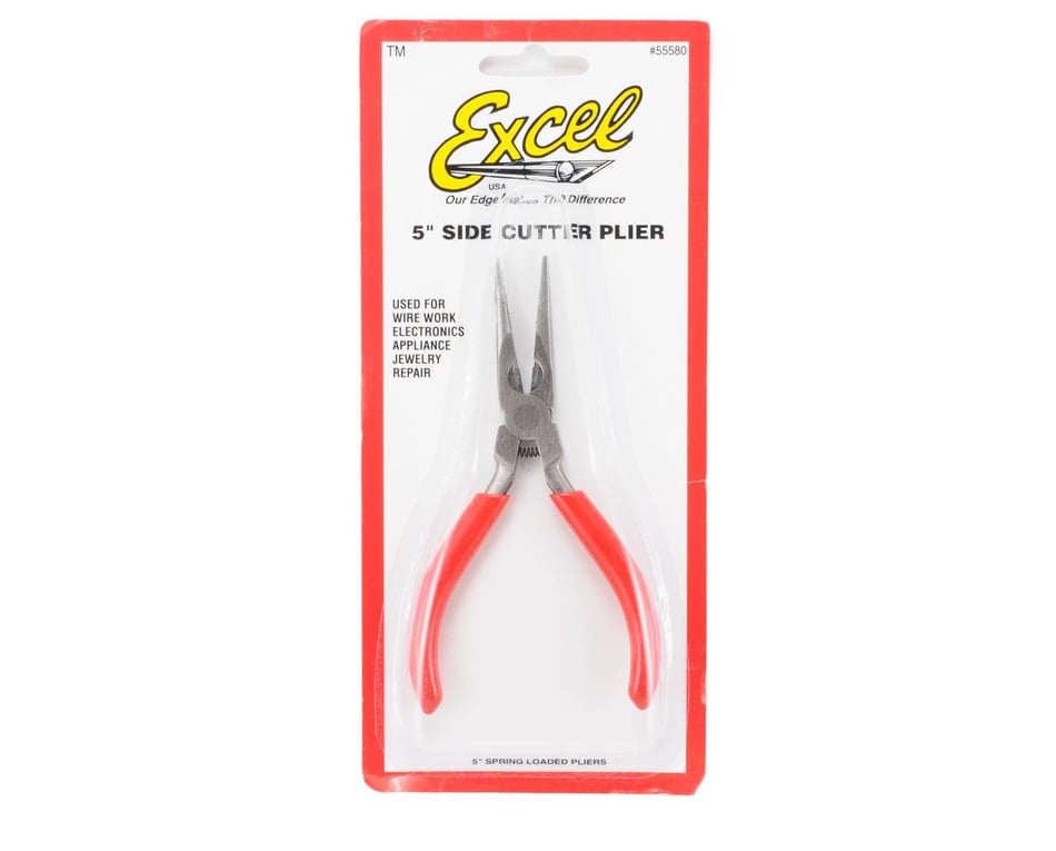 Excelta Flat Nose Pliers:Facility Safety and Maintenance:Hand Tools and