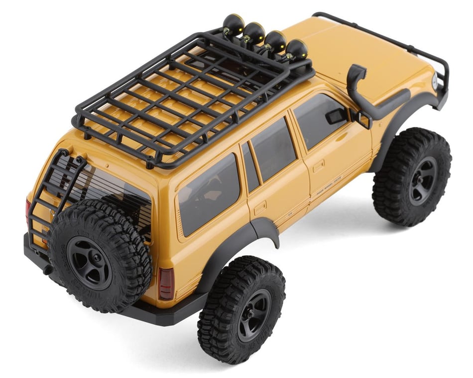 FMS FCX18 1/18 Scale Toyota LC 80 RTR Micro Trail Truck (Yellow)