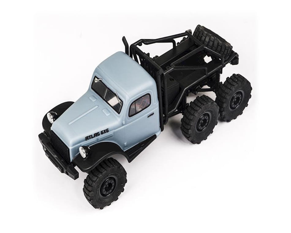 FMS 1/18 Atlas 6x6 RTR Crawler, Blue