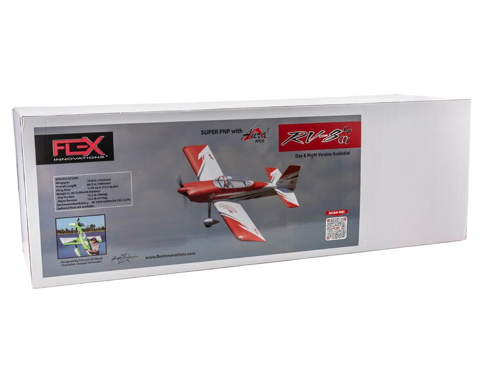 Flex Innovations RV-8 60E G2 Super PNP Electric Airplane (Red