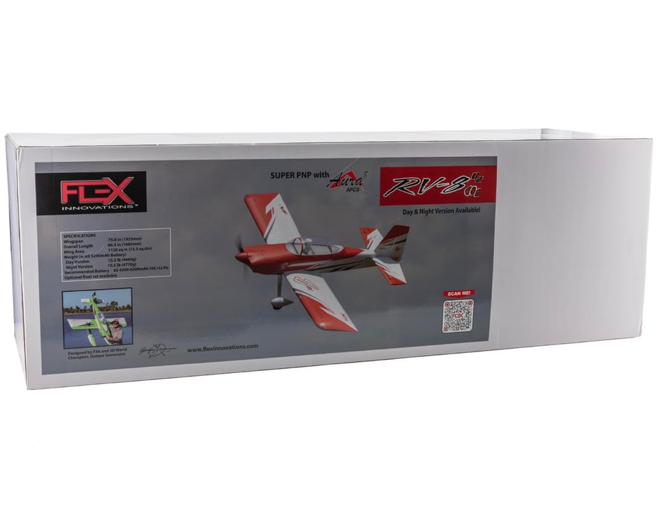 Flex Innovations RV-8 60E G2 Super PNP Electric Airplane (Red
