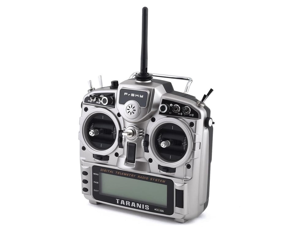 FrSky Taranis X9D Plus 2.4GHz ACCESS Transmitter (Silver) w/2s Li-Io Battery