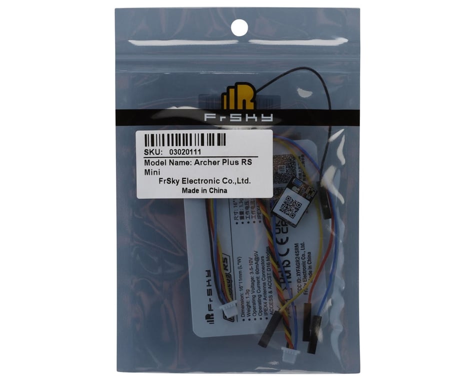 COMET RS-mini Receiver ×2 FrSky Archer Plus RS Mini 2.4GHz Receiver [FRK-3020111] - HobbyTown