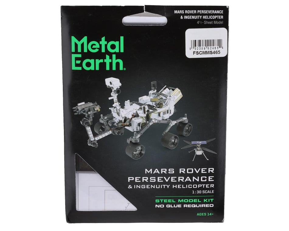 thumbnail image 2 of Fascinations Metal Earth Mars Rover 3D Metal Model Kit - Detailed DIY Building Set 2 of 11
