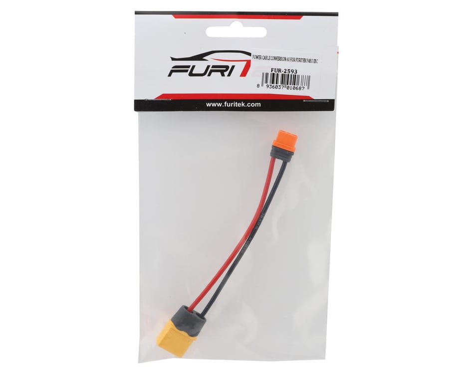 Furitek Paso ESC IC2 Female to XT60 Male Power Adapter [FTK-FUR