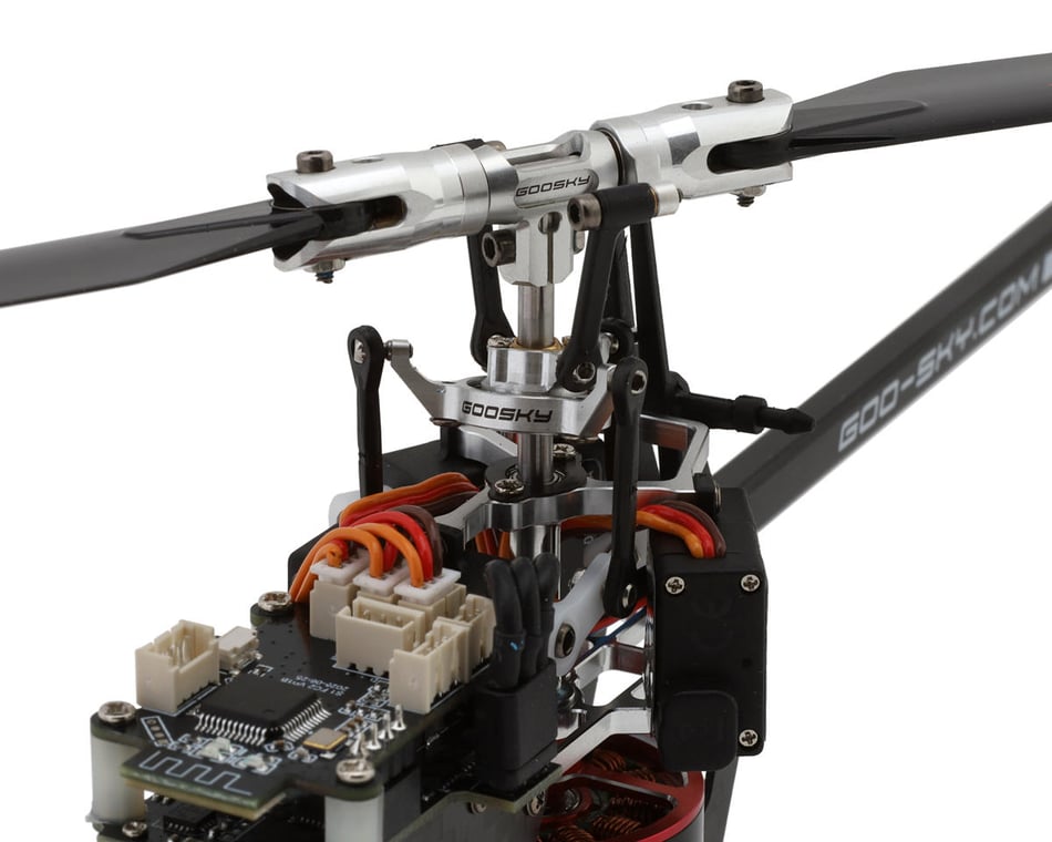 GooSky S1 V2 Combo BNF Electric Helicopter (Blue) [GSK-BAF030012