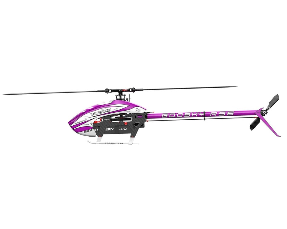 GooSky Legend RS6 600 Electric Helicopter Kit (Purple) [GSK