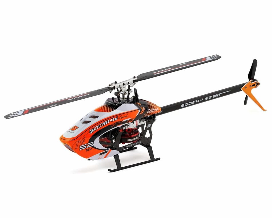 GooSky S2 Ultra BNF Electric Helicopter (Orange) (Rotorflight Gyro