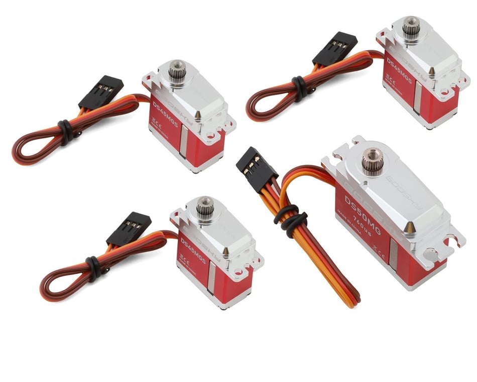 GooSky RS4 Venom Servo Combo Set [GSK-GT020170] - HobbyTown