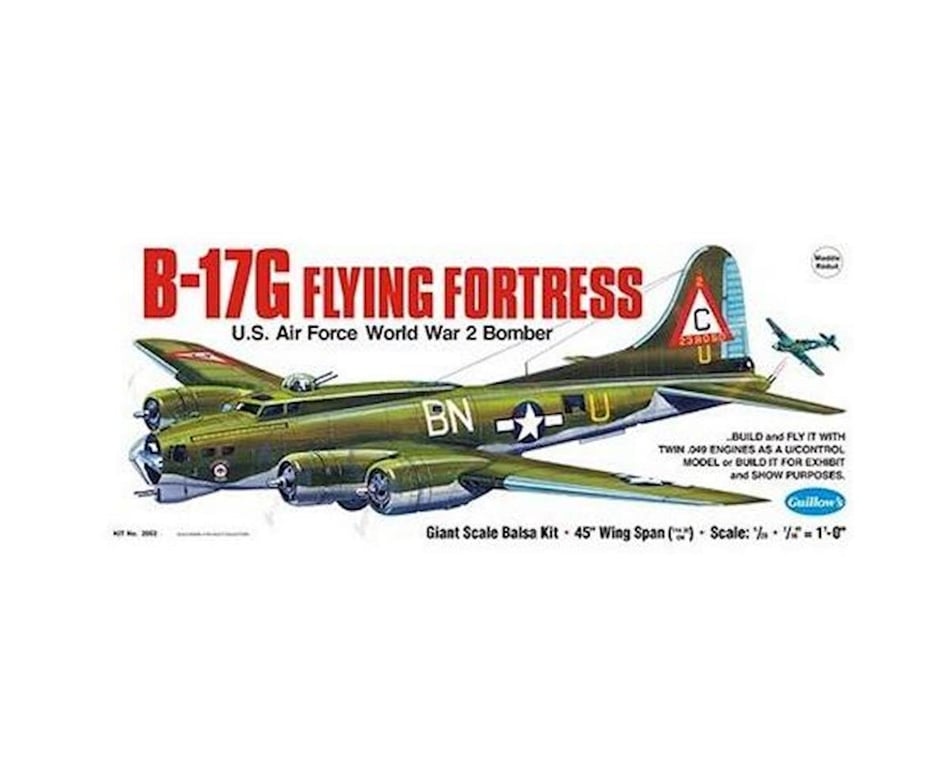 Guillow Boeing B17G Flying Fortress [GUI2002] - HobbyTown