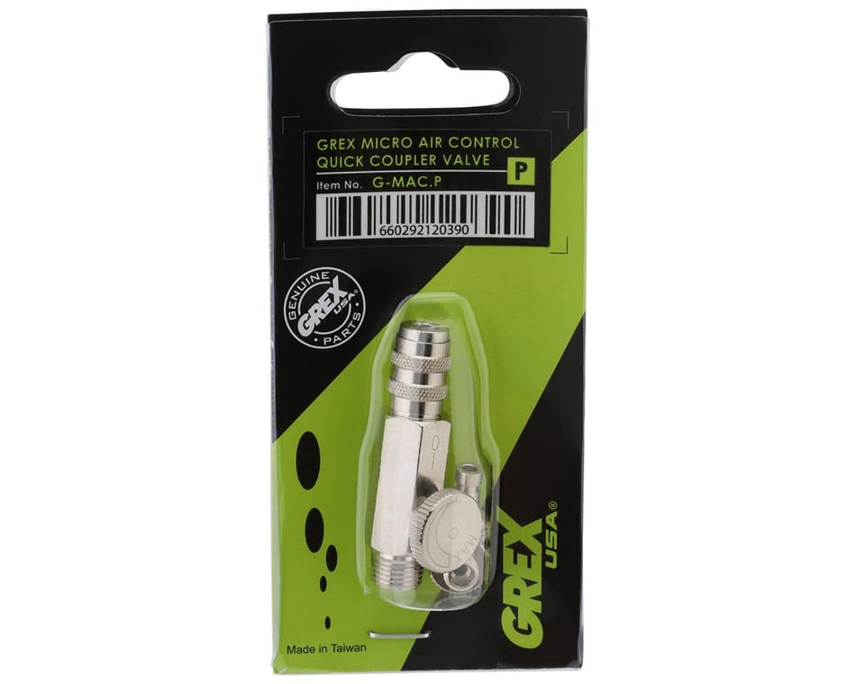 Grex Airbrush G-MAC Valve & Quick Connect Coupler Set [GXXG-MAC.P