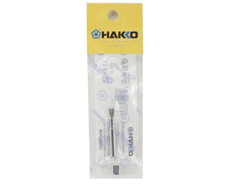 HAKKO Punta de Soldadura , 0.5mm x 14.5mm , Cónica - 32TV92 | T18-B - México