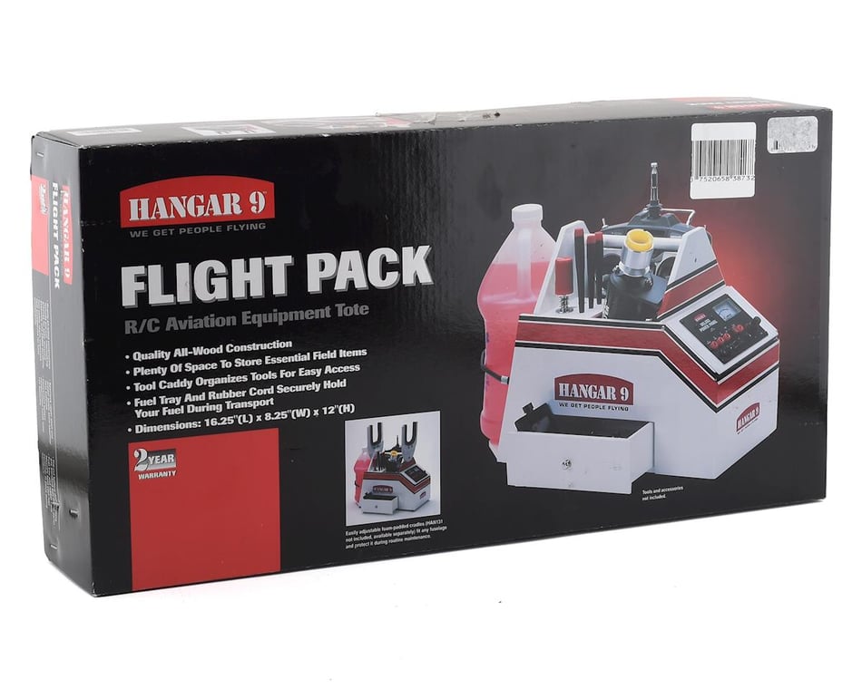 Hangar 9 Flight Pack Field Box HAN130 Air Field Equip & Electronics