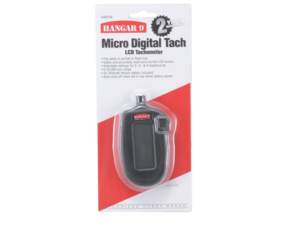 Hangar 9 Micro Digital Tachometer HAN156 HobbyTown