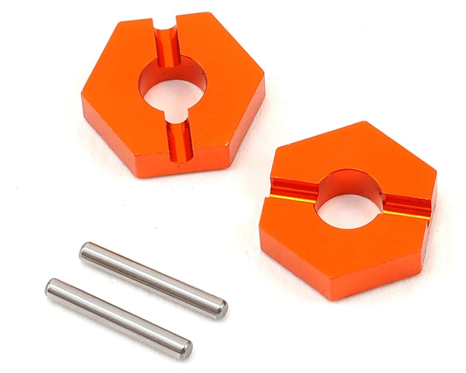 はるはる HB Racing Aluminum 12mm Front Hex Hub (2) [HBS112744] - HobbyTown