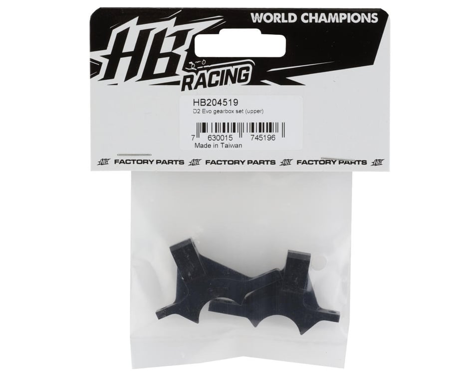 HB Racing D2 Evo Upper Gearbox Set (2)