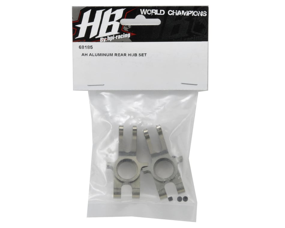 HB Racing Aluminum Rear Hub Set [HBS68185] - HobbyTown