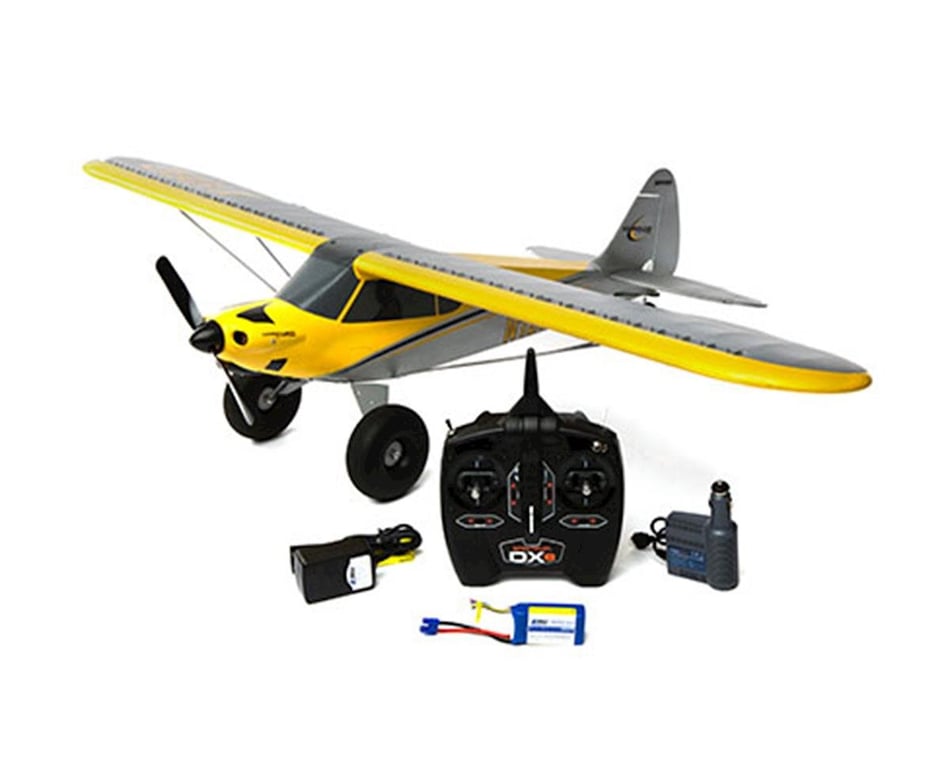 HobbyZone Carbon Cub S BNF Basic Electric Airplane 1300mm w