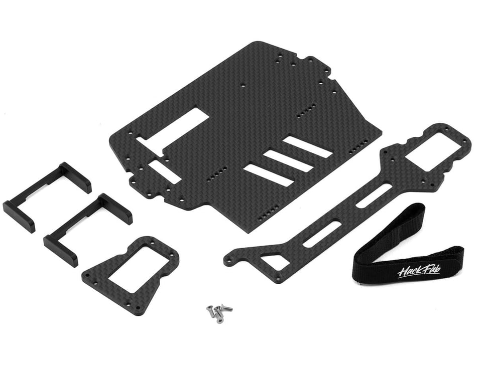 HackFab Carbon Fiber Oval Chassis Conversion Kit for Traxxas