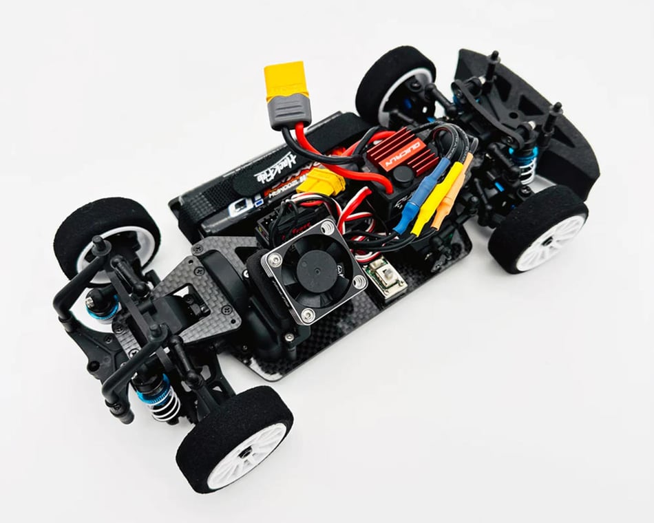 HackFab Carbon Fiber Oval Chassis Conversion Kit for Traxxas