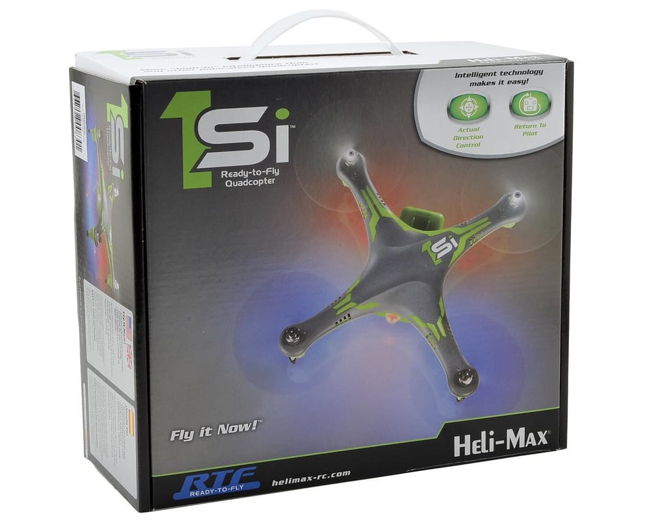 Heli-Max HMXE0830 1Si Quadcopter Drone SLT 2.4GHz RTF Lipo Battery & Charger 
