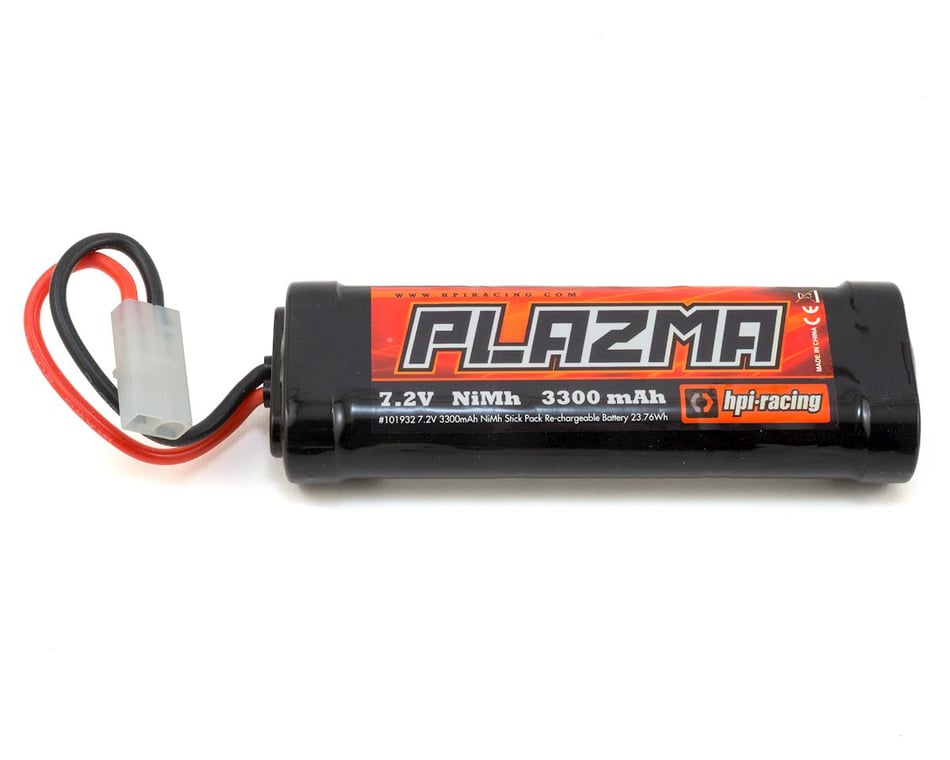 HPI Plazma 6 Cell Stick NIMH Battery Pack w/Tamiya Connector (7.2V