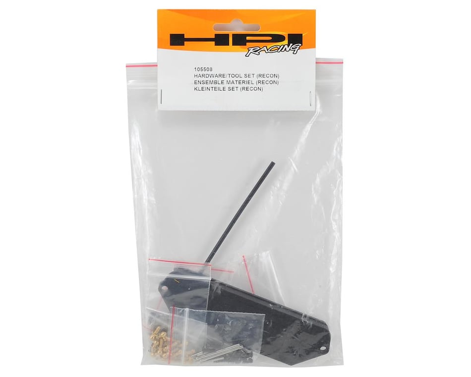 HPI Racing RC Car Recon Hardware and Tools Set 105508