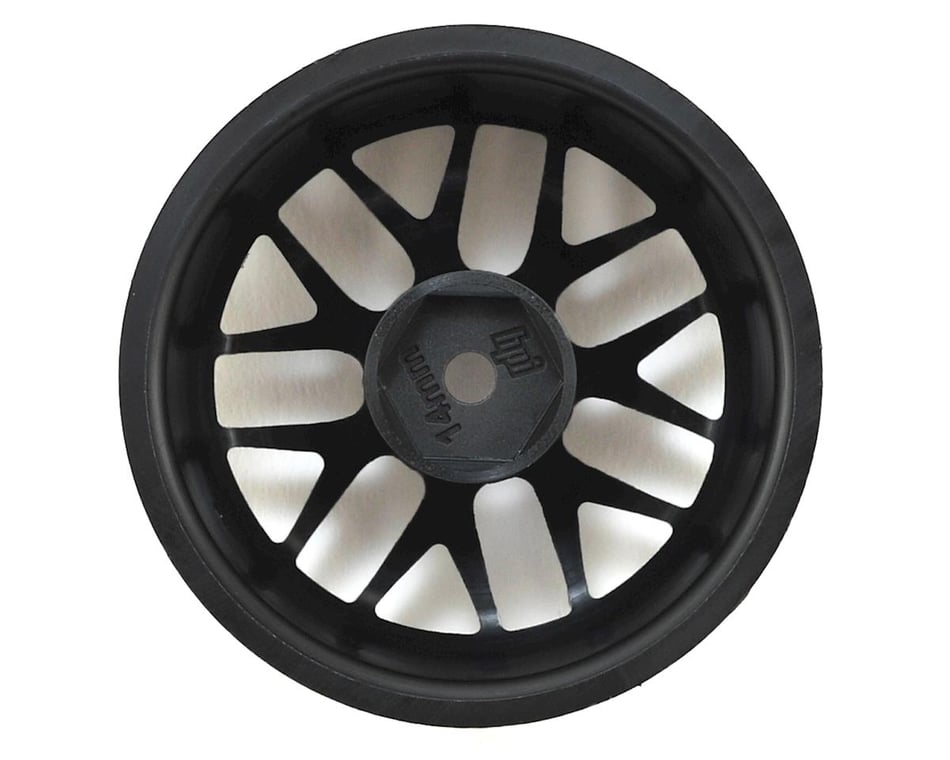 HPI BBS 48x34mm Spoke Wheel (Black) (2) (14mm Offset) [HPI109155