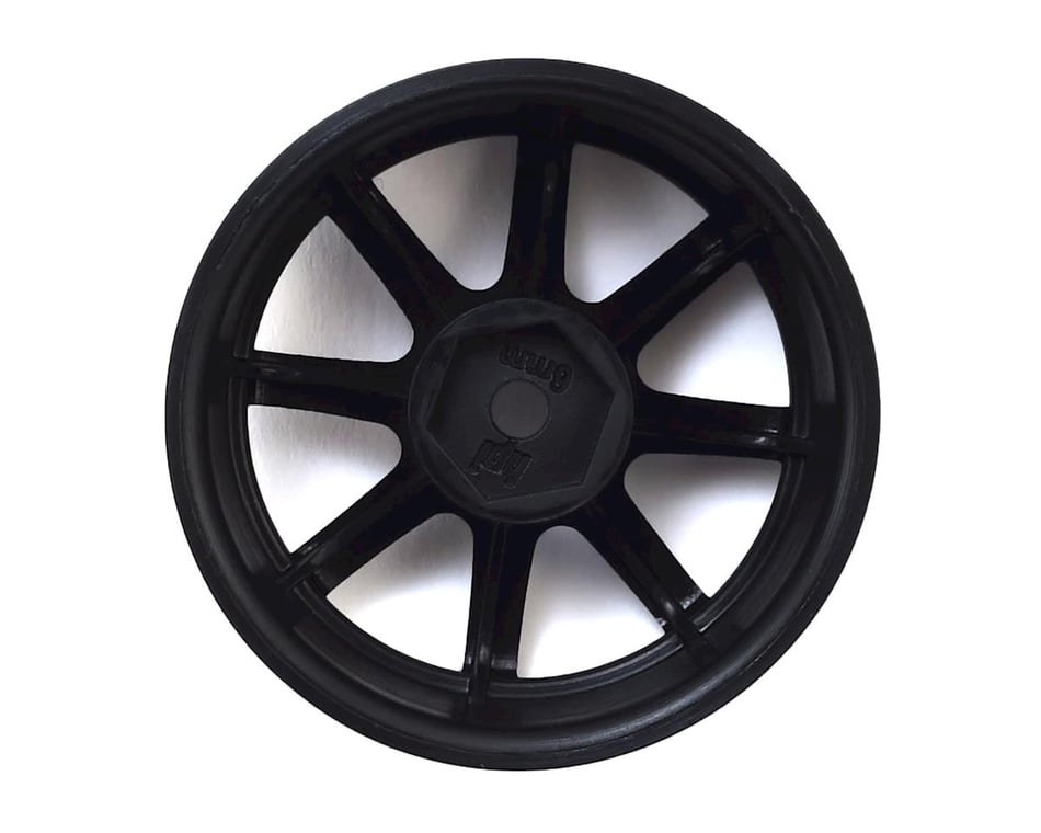 HPI Work Emotion XC8 26mm Wheels (Black) (6mm Offset) (2) [HPI3307
