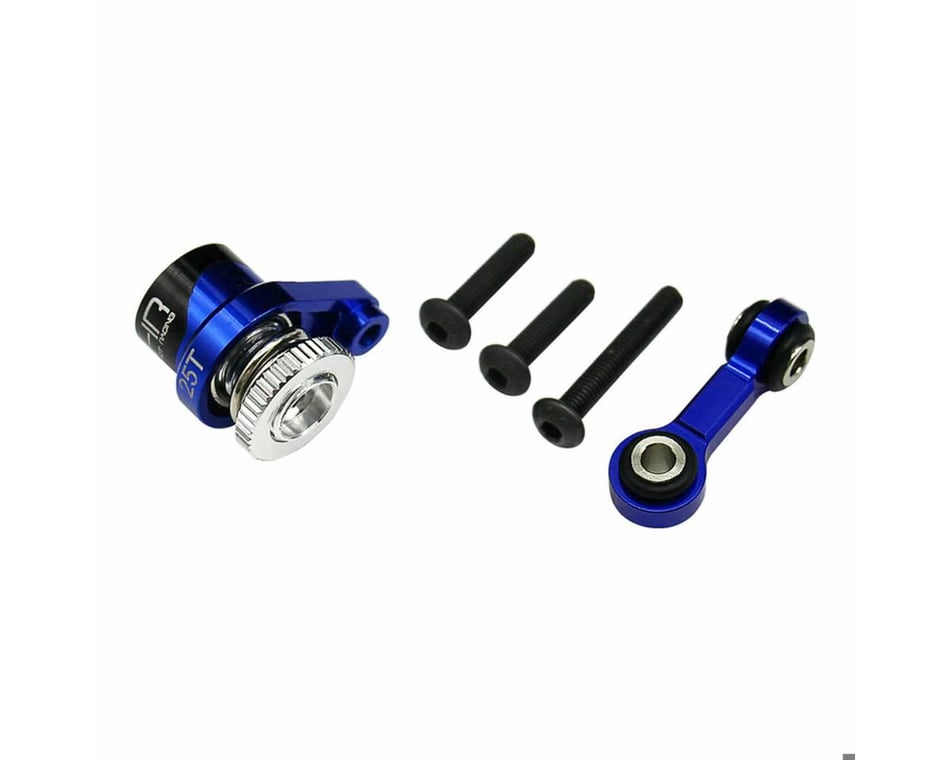 Hot Racing Aluminum Servo Saver for Traxxas® Mini Maxx® (Blue