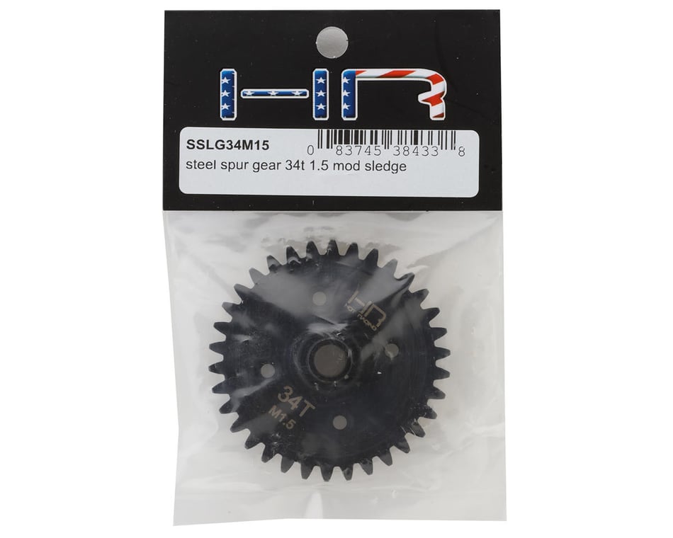 Integy RC Model Precision-Crafted 34T Steel Spur Gear Designed For 1 10 Revo Slayer Both 895807