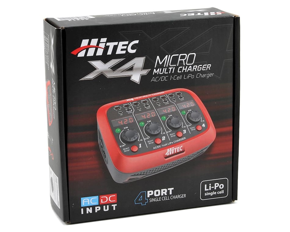 Hitec x4 micro store charger