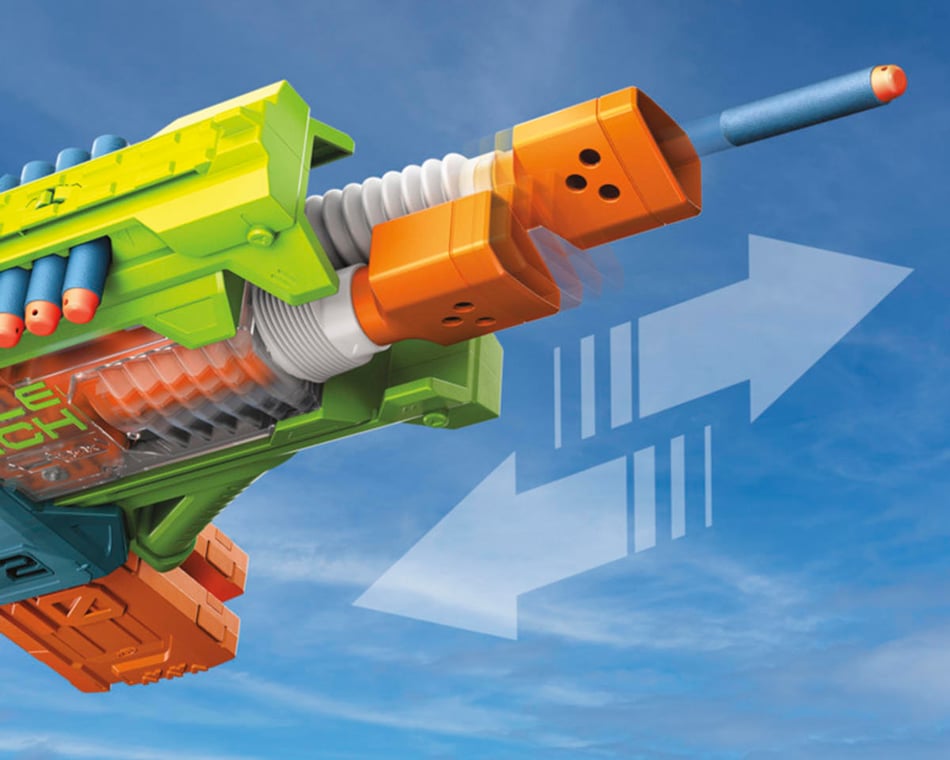 Hasbro Nerf Elite 2.0 Double Punch Dart Blaster [HSBF6363] - HobbyTown