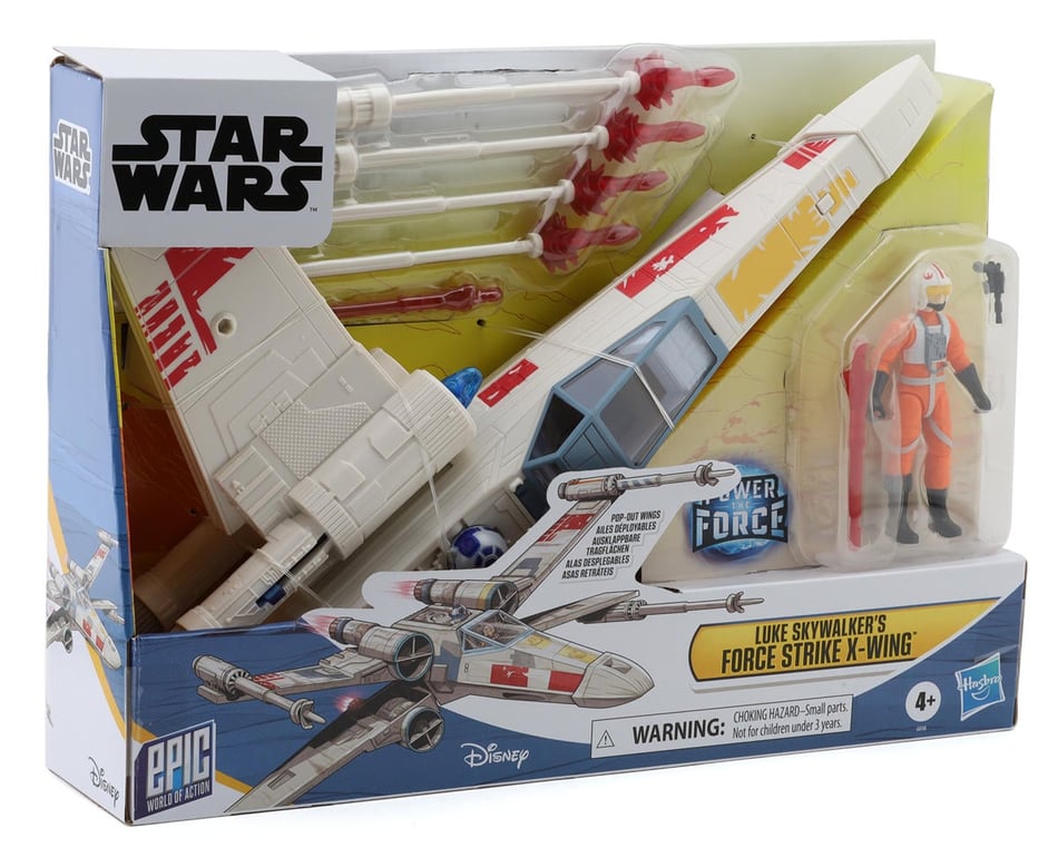 Kenner Star Wars POTF Luke Skywalker in X-Wing Fighter Pilot Gear & Weapons-New