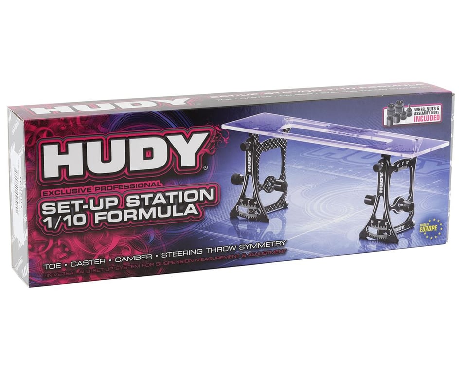 Hudy Exclusive Set-Up Station (1/10 Formula Cars) [HUD109501
