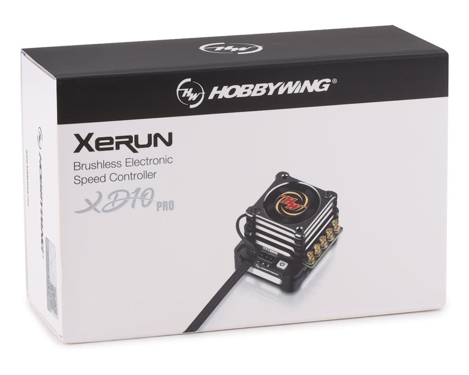 Hobbywing Xerun XD10 Pro Drift Spec Brushless Speed Controller (Black)