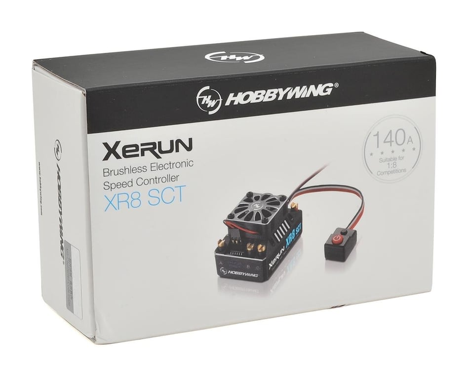 HobbyWing Xerun XR8 SCT 4s esc with outlets 3660 3600kv motor