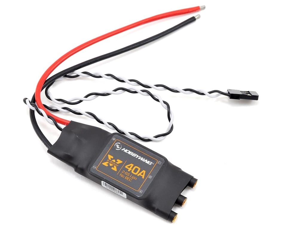 HOBBYWING X-Rotor Micros 40A 未使用品 Hobbywing Xrotor-40A Multirotor ESC [HWA30901001] - HobbyTown