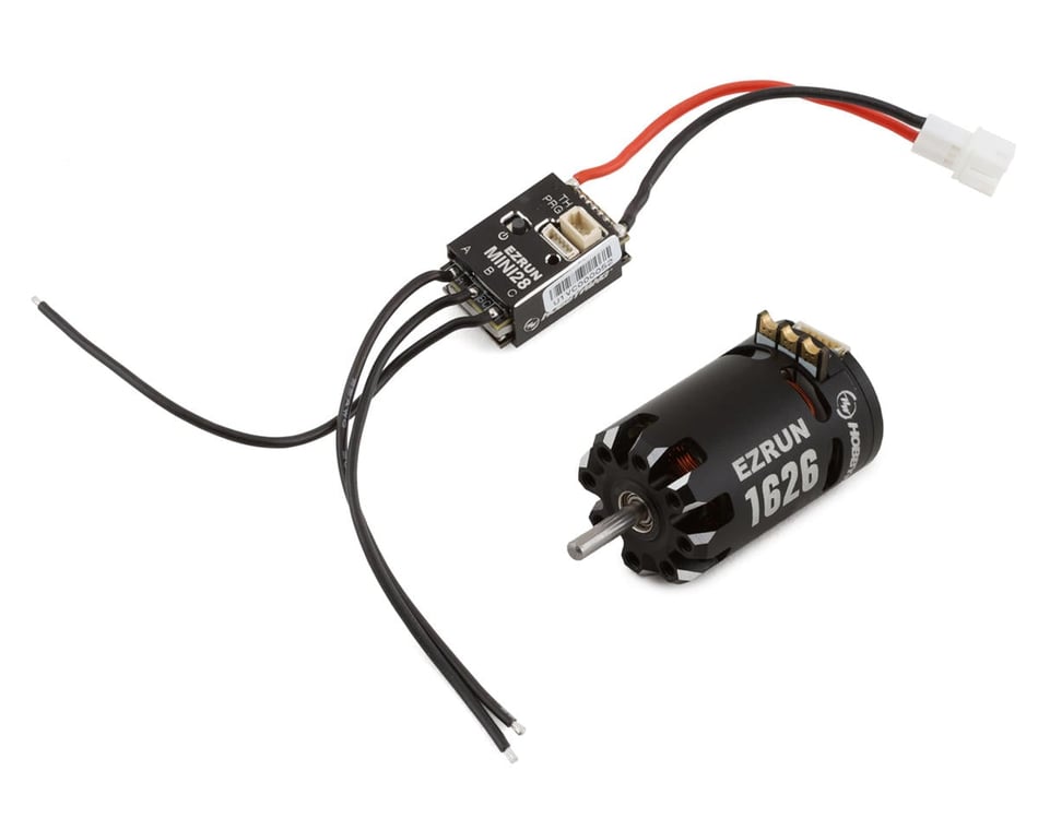 Hobbywing EZRun MINI28 1/28th Scale Sensored Brushless Combo