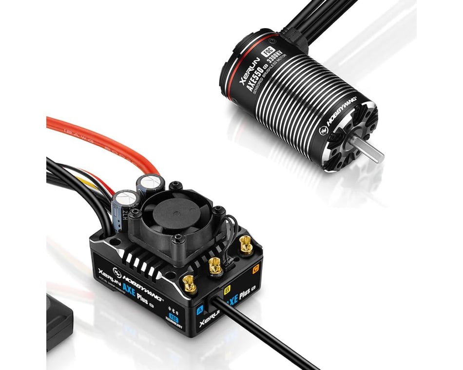 Hobbywing Xerun AXE Plus R3 Sensored Brushless Combo w/540L R2
