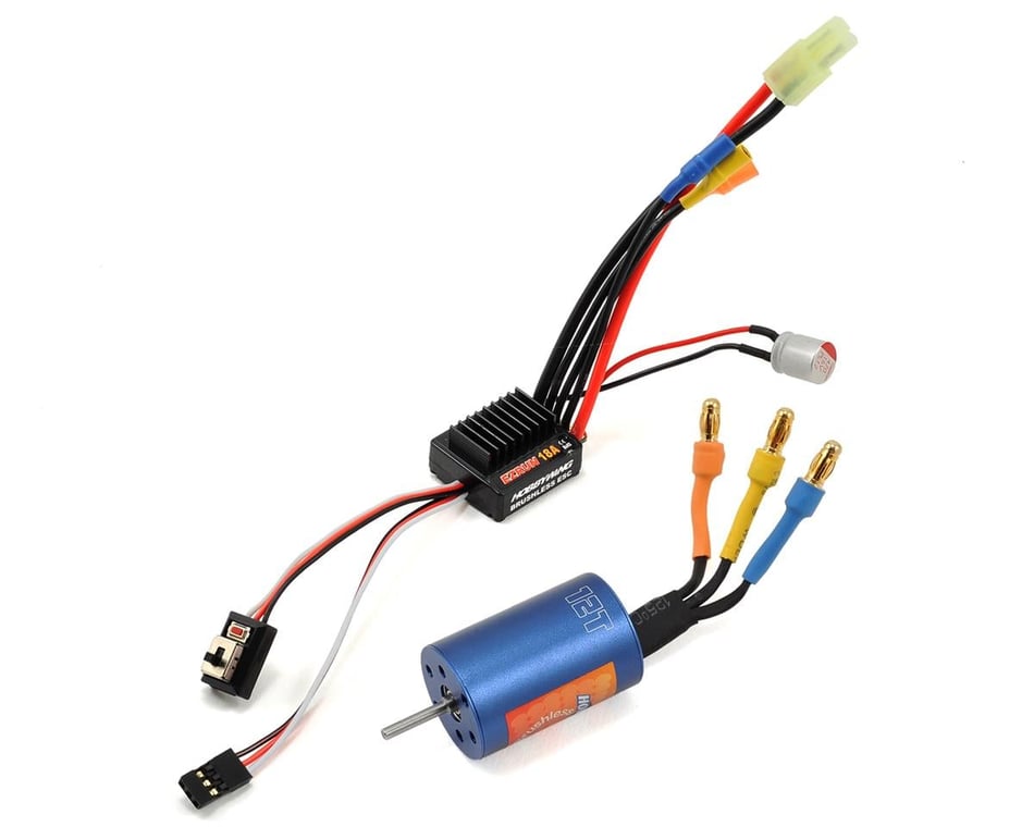 Hobbywing EZRun 18A Sensorless Brushless ESC/Motor Combo (12.0T