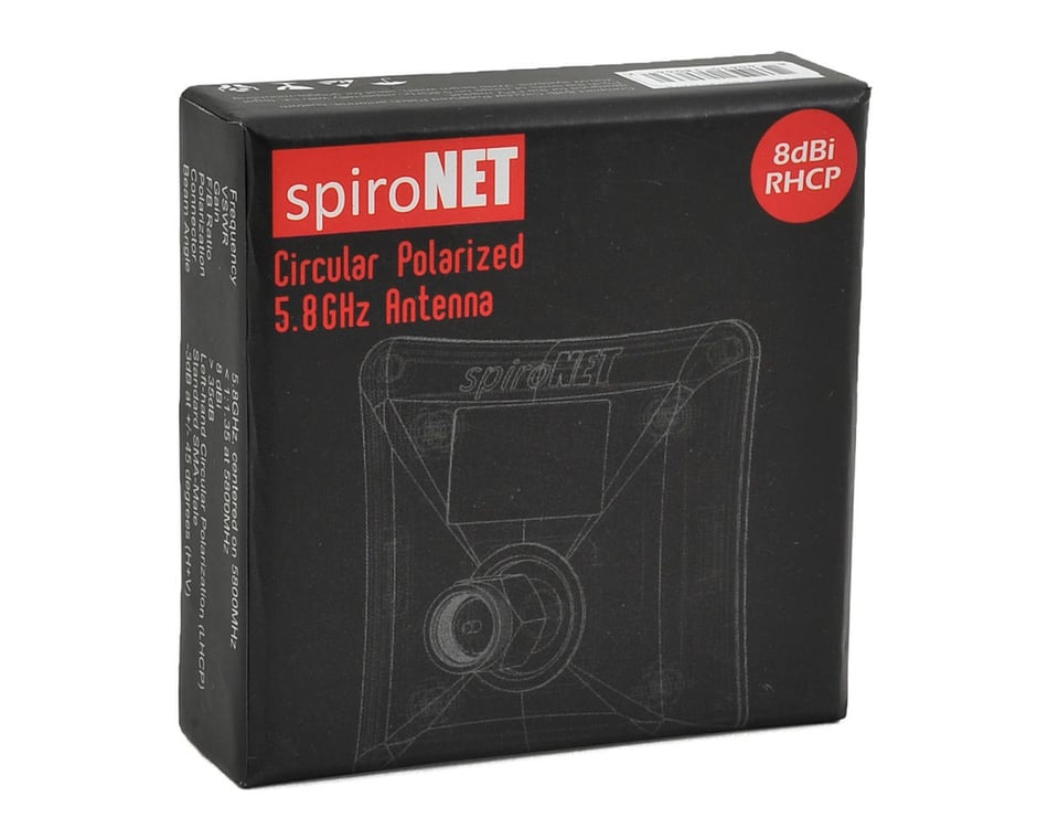 ImmersionRC SpiroNet RHCP 8dBi Mini Patch [IRLSNRHPATCH8] - HobbyTown
