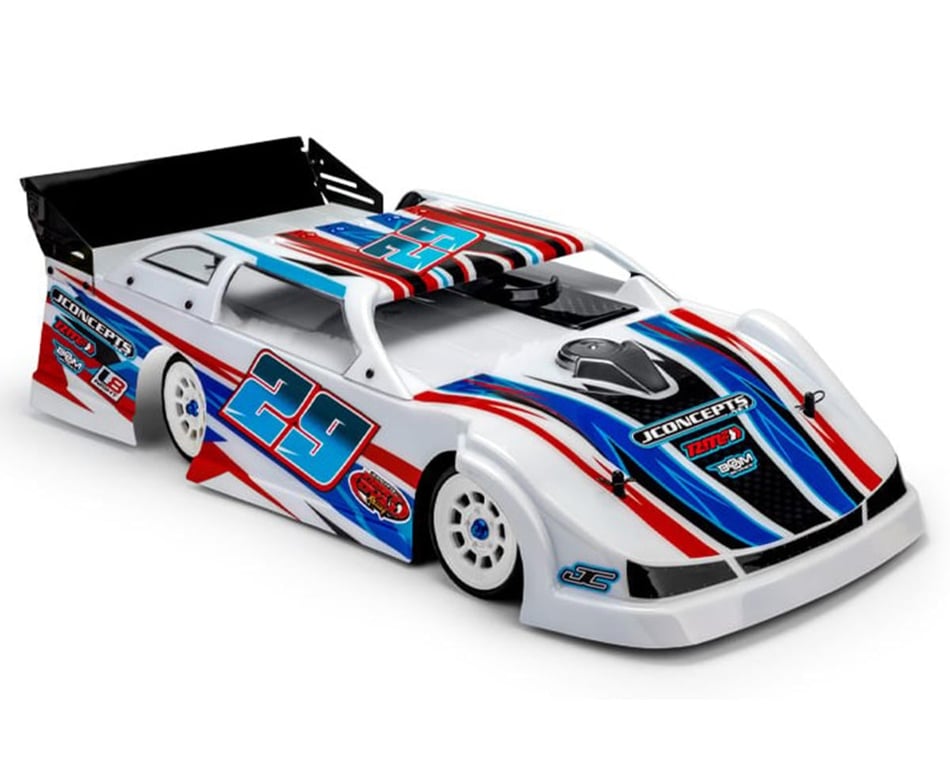 JConcepts L8 Night G3 Speedway 1/10 Dirt Oval Latemodel Body w