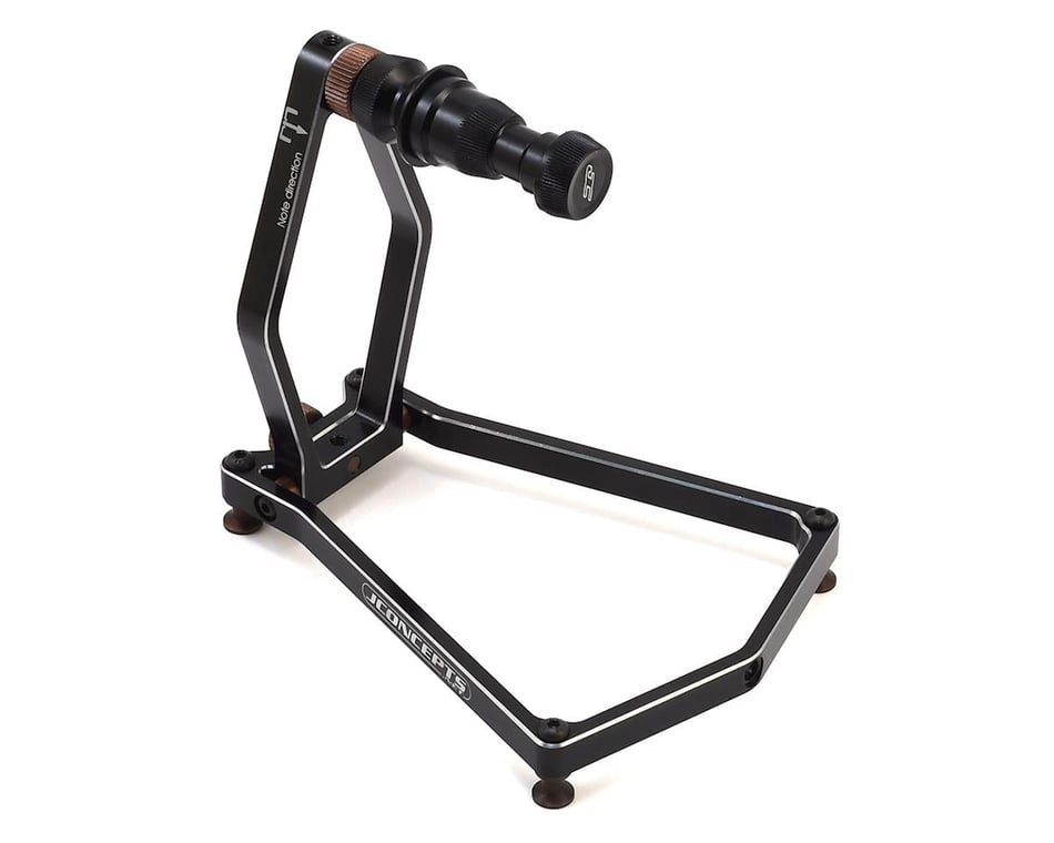 JConcepts 1/10 & 1/8 Aluminum Tire Balancer w/Case (Black