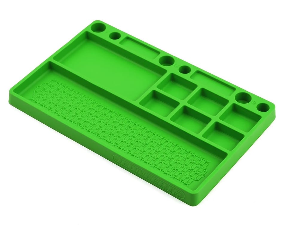 JConcepts Rubber Parts Tray (Green) [JCO2550-5] - HobbyTown