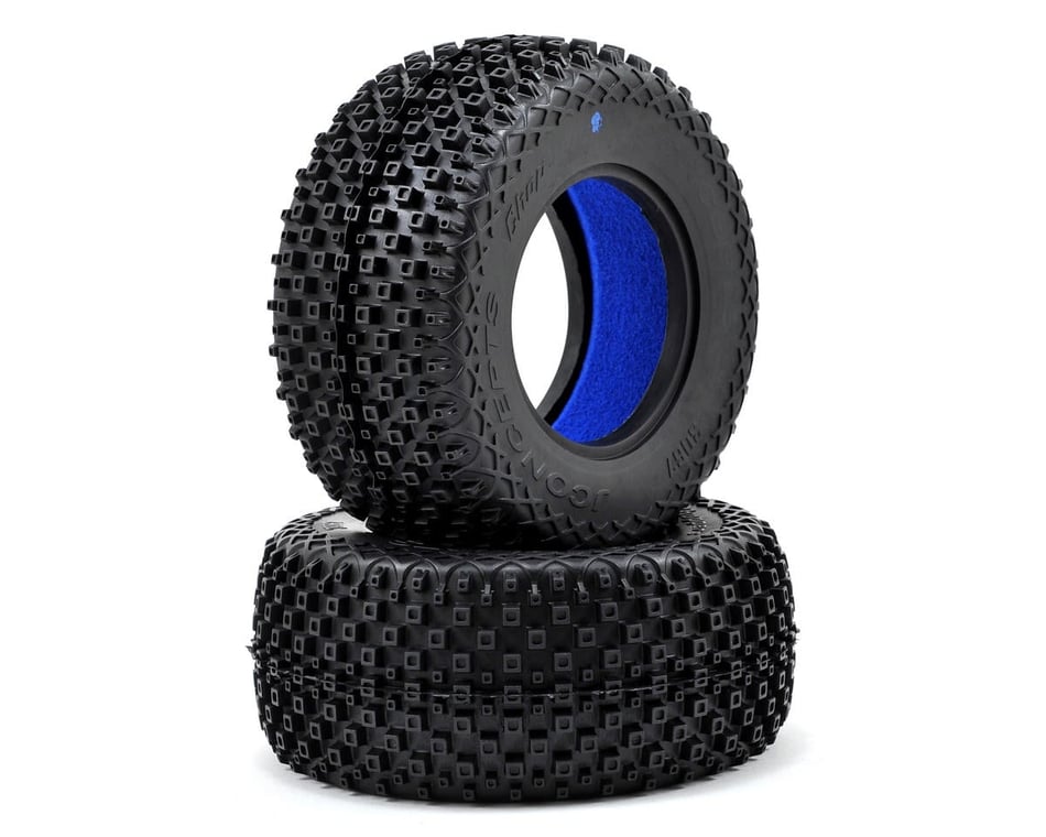 こーじ JConcepts Choppers Short Course Tires (2) (Blue) [JCO3067-01